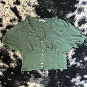 Paper Crane- Short Sleeve Women's Top